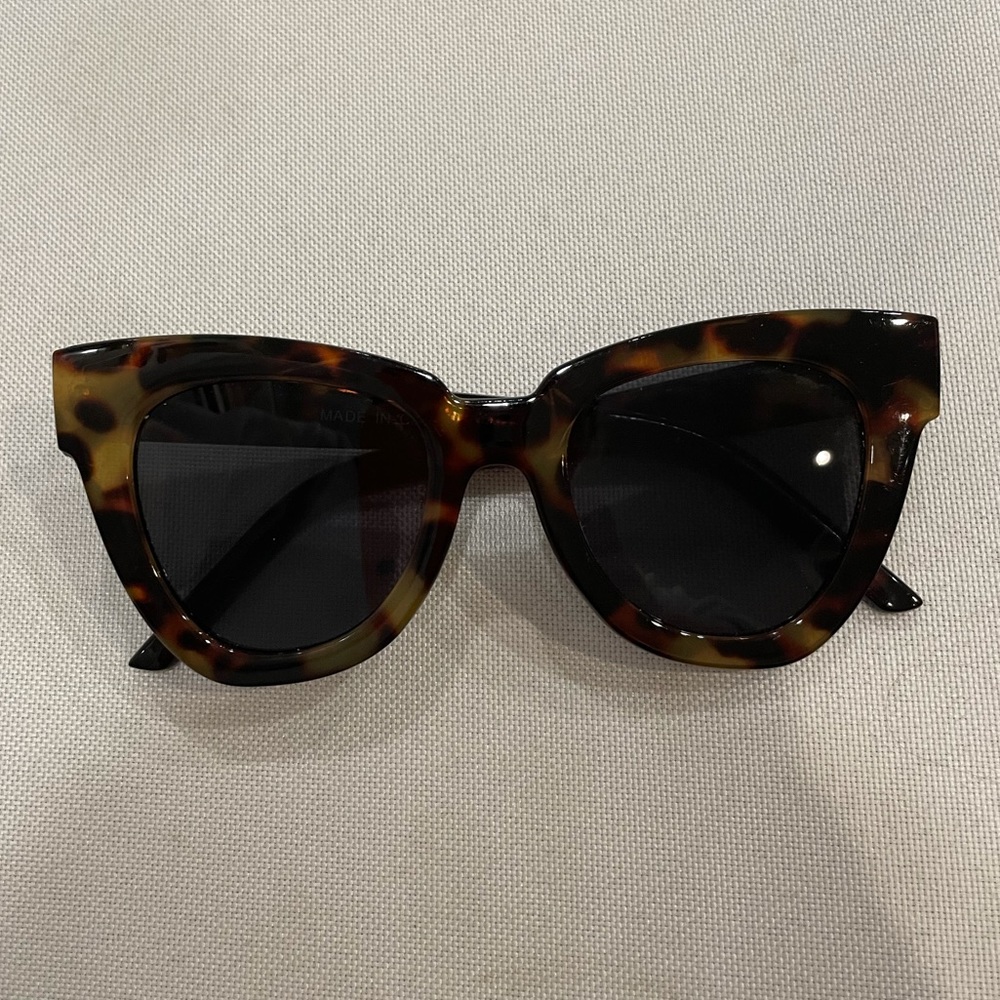 Anthropologie Tortoise Chunky Sunglasses